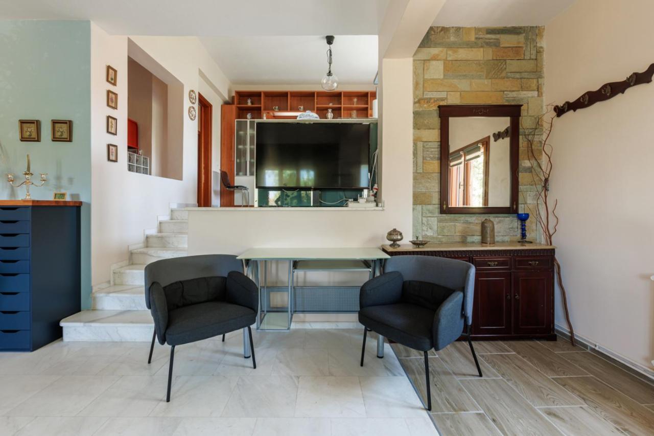Large Home Near Potamos Beach Epanomi Extérieur photo