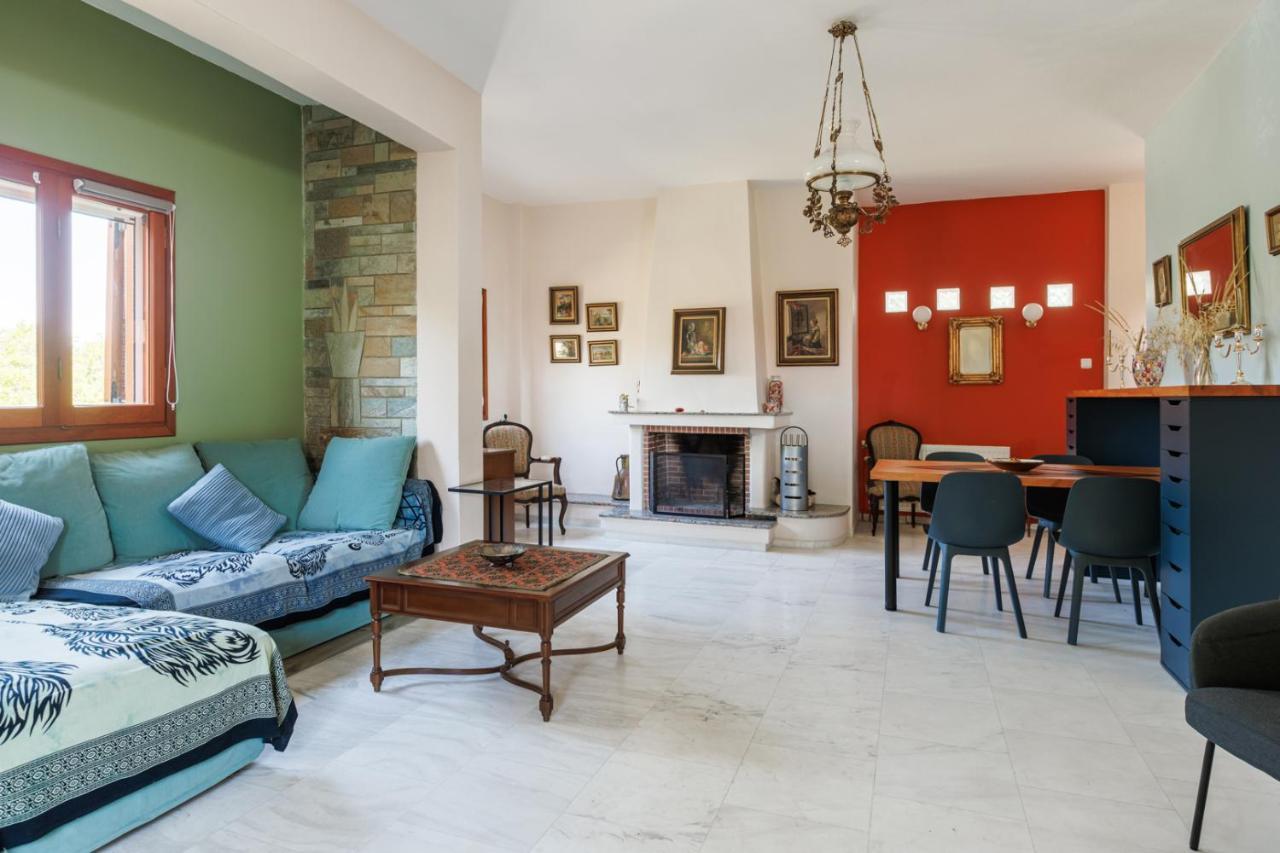 Large Home Near Potamos Beach Epanomi Extérieur photo